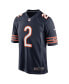 Фото #2 товара Men's D.J. Moore Navy Chicago Bears Team Color Game Jersey