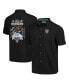 ფოტო #1 პროდუქტის Men's Black Las Vegas Raiders Tidal Kickoff Camp Button-Up Shirt