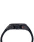 ფოტო #3 პროდუქტის Men's Chronograph Hurricane Black Silicone Strap Watch 46mm