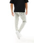 Levi's 515 slim fit jeans in light grey Серый, W31 L32 - фото #4