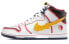 Фото #2 товара Nike Dunk High pro qs "gundam" 高达联名款 独角兽 魔术贴 轻便耐磨 高帮 板鞋 男女同款 白黄红 / Кроссовки Nike Dunk High DH7717-100