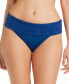 Фото #1 товара Women's Eyes Wide Open Fold-Over Hipster Bikini Bottoms