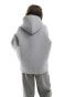 Фото #3 товара ASOS DESIGN oversized scuba hoodie in charcoal marl