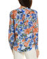 Фото #2 товара Elie Tahari The Ellie Silk Blouse Women's