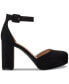 Women's Birdey Ankle Strap Block Heel Platform Pumps, Created for Macy's