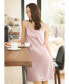 ფოტო #2 პროდუქტის Women's 22 Momme Feminine Silk Chemise Nightgown