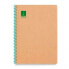 ноутбук ESCOLOFI A5 Переработанный 50 Листья Зеленый (5 штук)