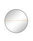 Фото #9 товара Зеркало настенное черное круглое Simplie Fun 42" для ванной комнаты, гостиной, спальни