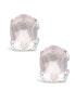 Gemstone Stud Earrings in Sterling Silver