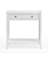 Фото #2 товара Тумба под телевизор Alaterre Furniture Coventry Wood Console Table with Drawer and Shelf