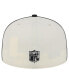 ფოტო #2 პროდუქტის Men's Cream Pittsburgh Steelers Soutache 59FIFTY Fitted Hat