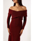 Фото #5 товара Women's Deena Off Shoulder Midi Dress