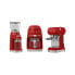 Фото #6 товара SMEG Espresso Coffee Machine Red ECF01RDEU - Espresso machine - 1 L - Ground coffee - 1350 W - Red