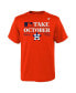 ფოტო #3 პროდუქტის Big Boys Orange Houston Astros 2023 Postseason Locker Room T-shirt
