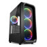 Фото #1 товара Sharkoon TK5M RGB ATX - Desktop - PC - Black - ATX - micro ATX - Mini-ITX - Metal - Plastic - Tempered glass - Multi