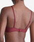 ფოტო #3 პროდუქტის Women's Sheer Marquisette Lightly Lined Demi Bra QF6068