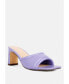 Фото #2 товара Women's Celine Quilted Italian Block Heel Sandals