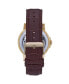 Фото #2 товара Часы Heritor Automatic Xander Leather Gold/Brown