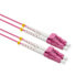 Фото #1 товара ROTRONIC-SECOMP LWL-Kabel 50/125 OM4 LC/LC Low-Loss-Stecker violett 7m - Cable - Network