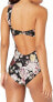 RACHEL Rachel Roy 259264 Women's Ruched Shoulder One Piece Swimsuit Size S
