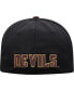 ფოტო #5 პროდუქტის Men's Black, Maroon Arizona State Sun Devils Two-Tone Reflex Hybrid Tech Flex Hat