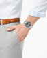 ფოტო #2 პროდუქტის Men's Swiss Automatic HydroConquest Stainless Steel and Ceramic Bracelet Watch 43mm