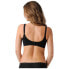 Belly Bandit 295892 Womens' Nursing Bra with Removable Pads - Black - Large