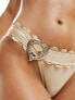 Фото #7 товара Candypants scallop heart high leg bikini bottom in cream