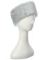 Фото #1 товара Surell Accessories Puffer Headband Women's Silver