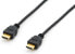Фото #1 товара Equip Hdmi HS Ehternet 1.4 A-A St/St 3.0m 4K30Hz HDR sw Polybeutel - Cable - Digital/Display/Video