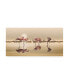 Фото #1 товара Nasser Osman Flamingos Reflection Canvas Art - 15" x 20"