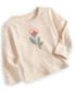 ფოტო #1 პროდუქტის Baby Girls Long-Sleeve Fly Floral Graphic T-Shirt, Created for Macy's