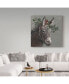 Фото #3 товара Mary Miller Veazie 'Mary Beth The Christmas Donkey' Canvas Art - 35" x 35"