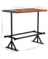 Фото #3 товара Bar Table Solid Reclaimed Wood Multicolor 47.2"x23.6"x42.1"