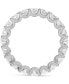 ფოტო #4 პროდუქტის Diamond Oval-Cut Eternity Band (3 ct. t.w.) in Platinum or 14k Gold