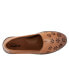 Фото #8 товара Trotters Rosie T2233-215 Womens Brown Leather Slip On Loafer Flats Shoes 8.5
