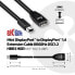 Club 3D Mini DisplayPort to DisplayPort1.4 Extension Cable 8K60Hz DSC1.2 HBR3 HDR M/F 1m/3.28 ft - 1 m - Mini DisplayPort - DisplayPort - Male - Female - 7680 x 4320 pixels