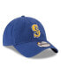 Фото #2 товара Men's Navy Seattle Mariners Replica Core Classic 9TWENTY Adjustable Hat