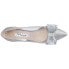 Nina Bianca Glitter Pointed Toe Evening Pumps Womens Silver Dress Casual BIANCA-