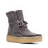 Фото #3 товара Clarks Wallabee Cup Hi 26168656 Womens Gray Suede Lace Up Casual Dress Boots