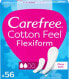 Фото #11 товара Slipeinlagen Cotton Feel Flexiform ohne Duft, 56 St