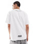 Aape By A Bathing Ape boxy fit short sleeve t-shirt in white Белый, M - 86 CM - фото #2