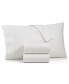 Фото #1 товара Sleep Luxe Solid Cotton Flannel 4-Pc. Sheet Set, Full, Created for Macy's