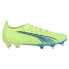 Фото #1 товара Puma Ultra Ultimate Mxsg Soccer Cleats Mens Green Sneakers Athletic Shoes 106895