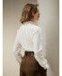 Фото #2 товара Блузка шелковая LILYSILK с оборками для женщин