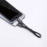 Фото #12 товара Płaski kabel przewód USB Iphone Lightning z uchwytem 2A 23CM czarny