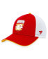 Men's Red Calgary Flames 2023 NHL Draft On Stage Trucker Adjustable Hat