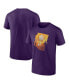 Фото #2 товара Men's Purple Phoenix Suns Hometown Originals Team Proud T-shirt