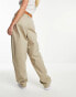 Фото #2 товара Monki tailored trousers in beige