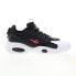 Reebok Solution Mid Mens Black Synthetic Lace Up Athletic Basketball Shoes